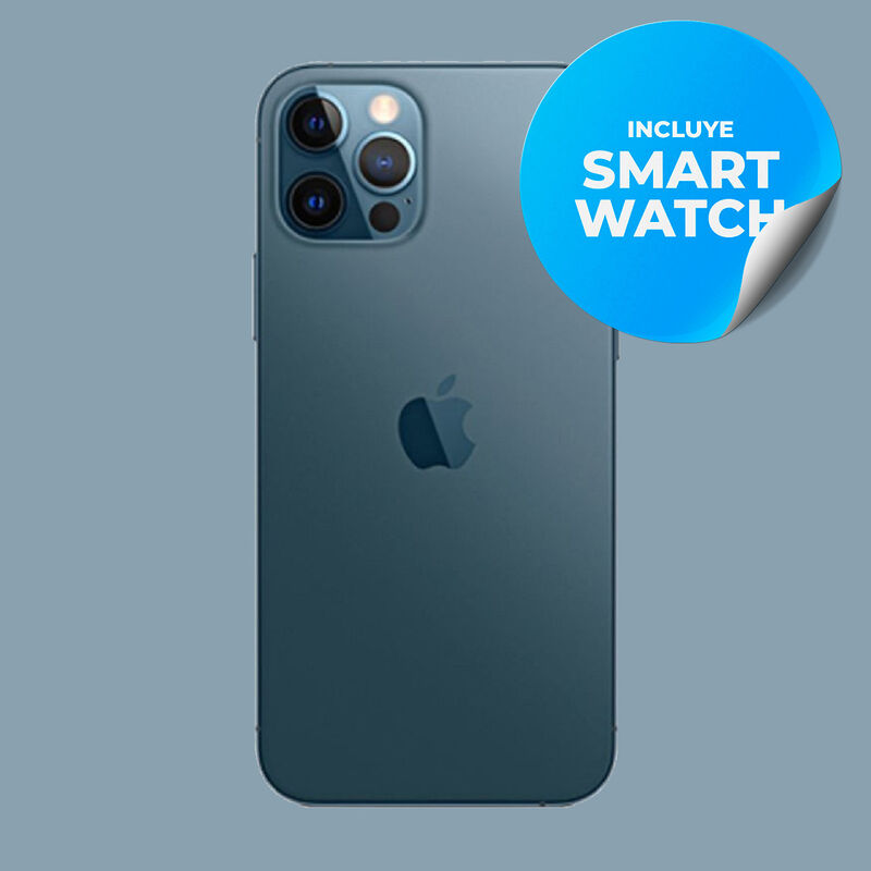 Iphone 12 Pro Reacondicionado 128Gb Azul + Relo... image number null
