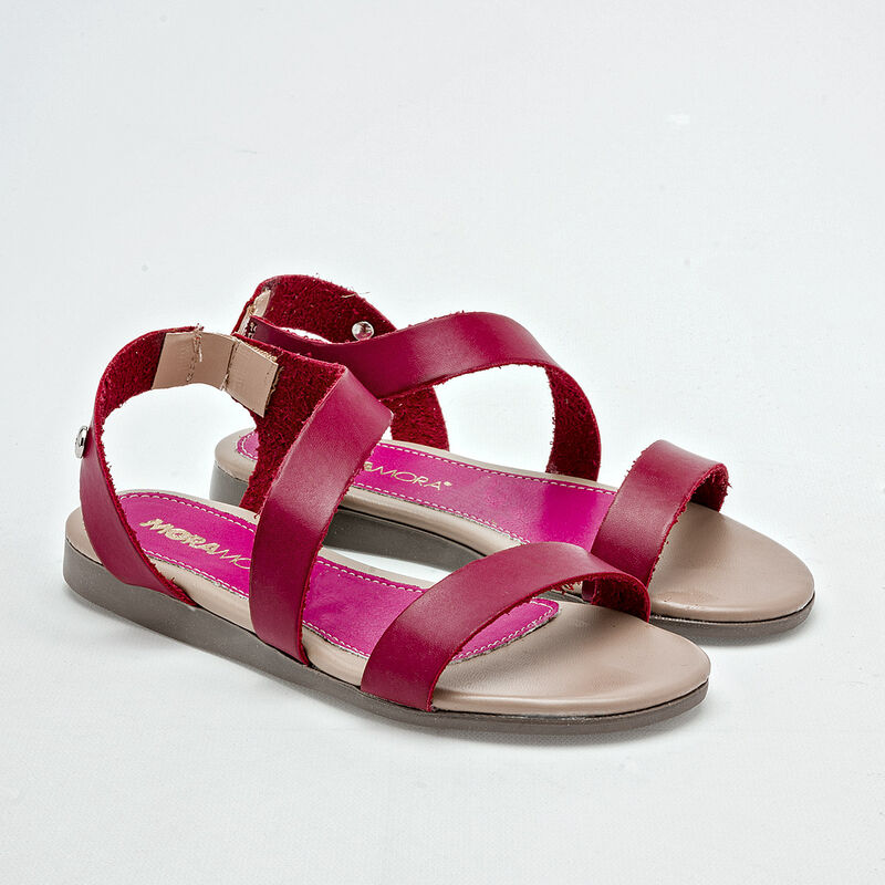 Moramora Sandalia para ni&ntilde;a fucsia image number null