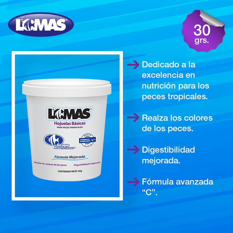 Lomas Hojuelas Alimento Para Peces Tropicales C... image number null