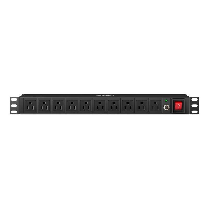 Tira Multicontactos Horizontal Para Rack De 19 ... image number null