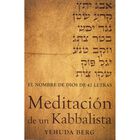 Meditaci&oacute;n de un kabbalista