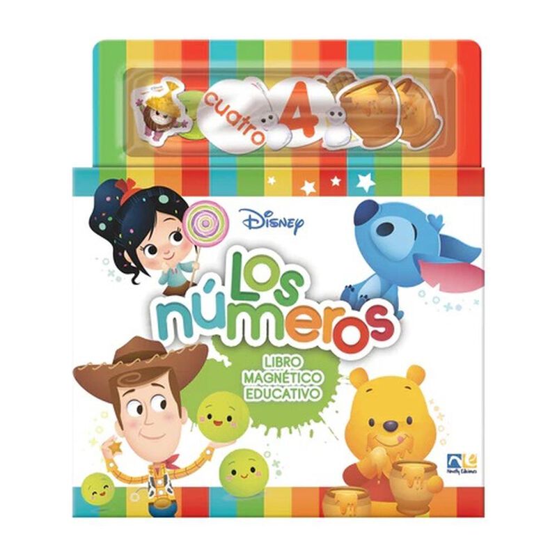 Mini Libro Magn&eacute;tico Disney Los N&uacute;meros image number null