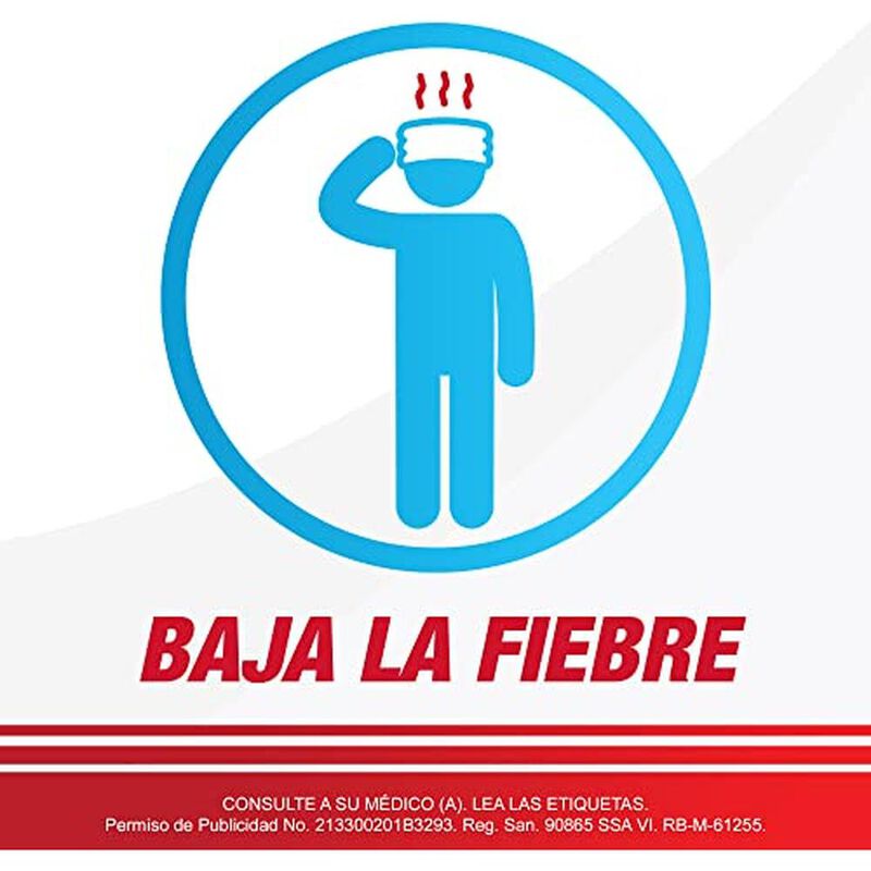 Tempra 500mg Paracetamol, Dolor Y Fiebre, Caja ... image number null