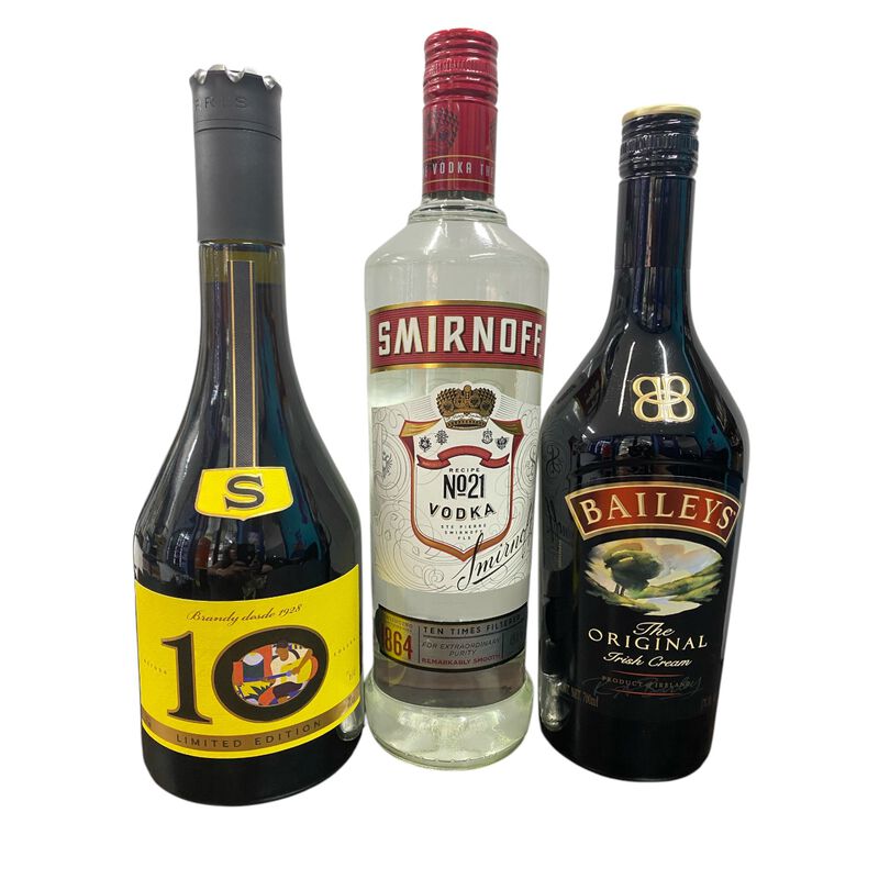 1 Botella Brandy Torres 10 700 ml + 1 Botella V... image number null