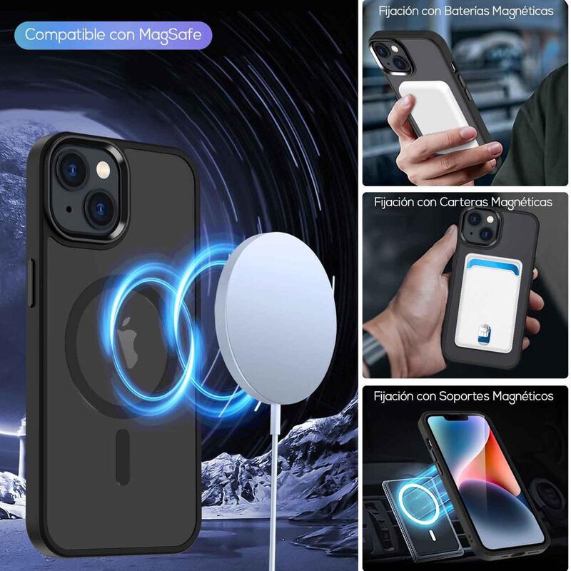 . Funda TEKKU Matte Style Mag para iPhone 15 PL... image number null