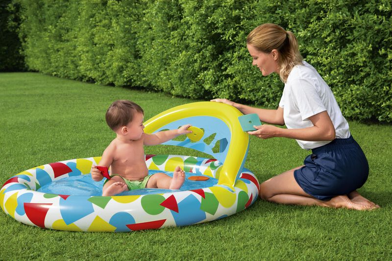 Alberca Inflable 4+Mes Salpica y Aprende c/5 Fi... image number null