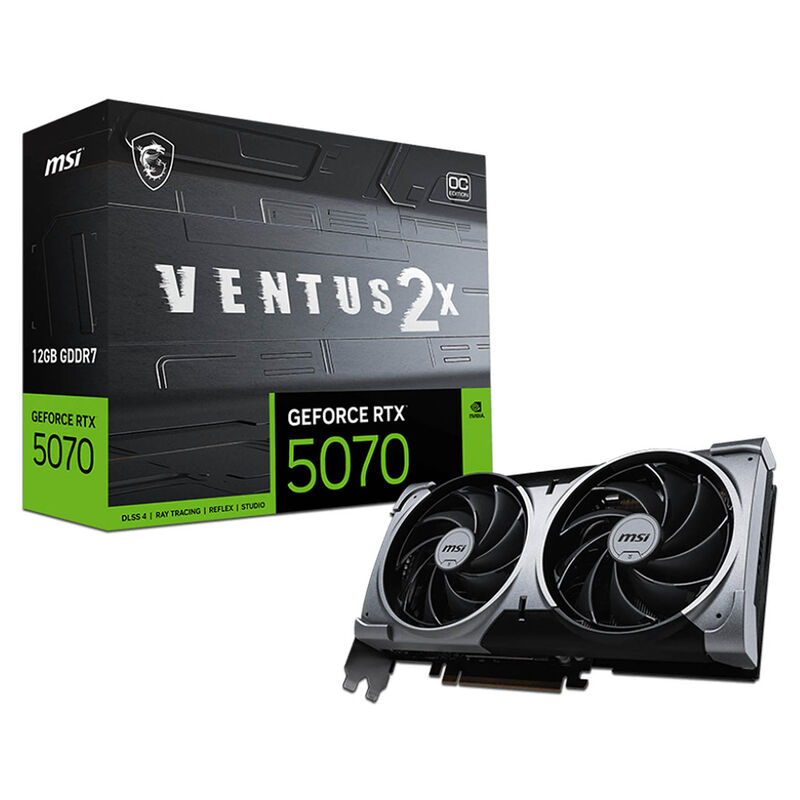 Tarjeta de Video NVIDIA GeForce RTX 5070 MSI 12... image number null