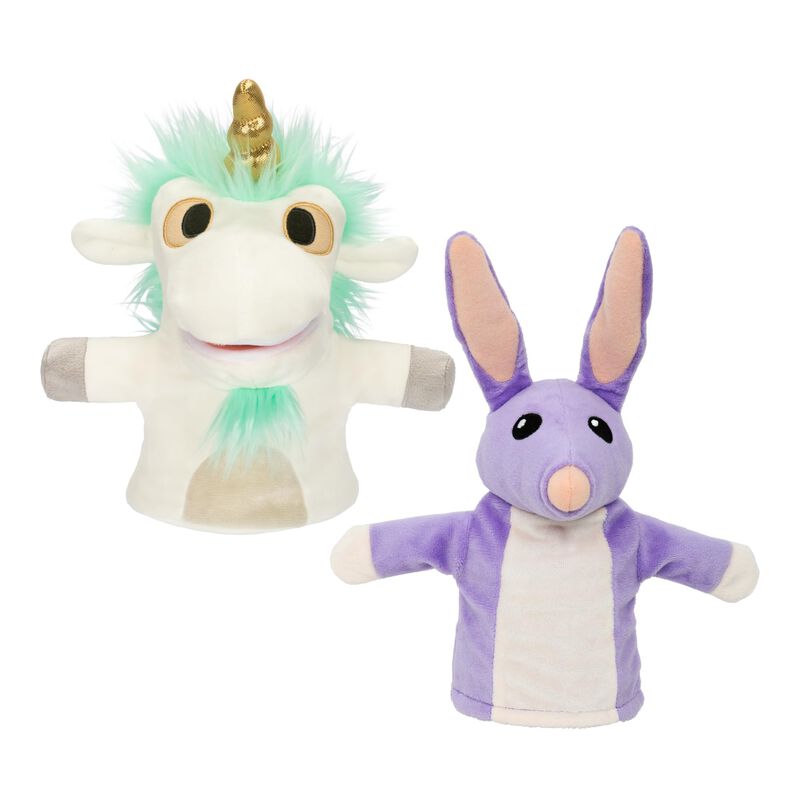 Pack De 2 T&iacute;teres De Peluche Bluey Unicorse Y B... image number null