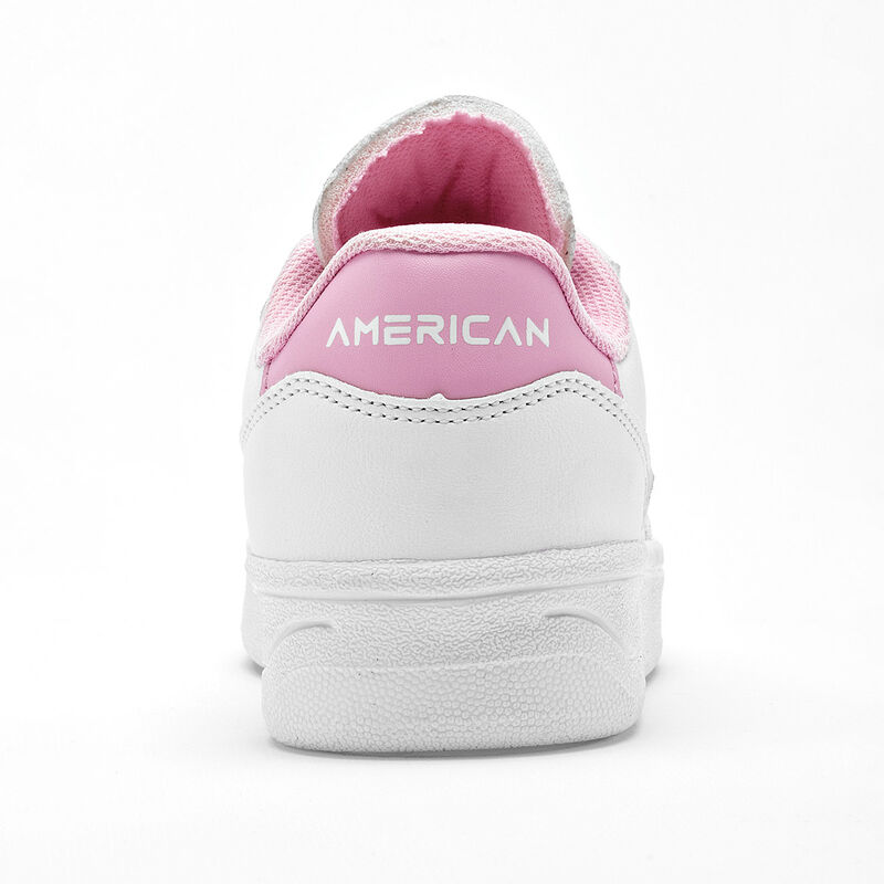 American Fire tenis escolar para ni&ntilde;a blanco ro... image number null