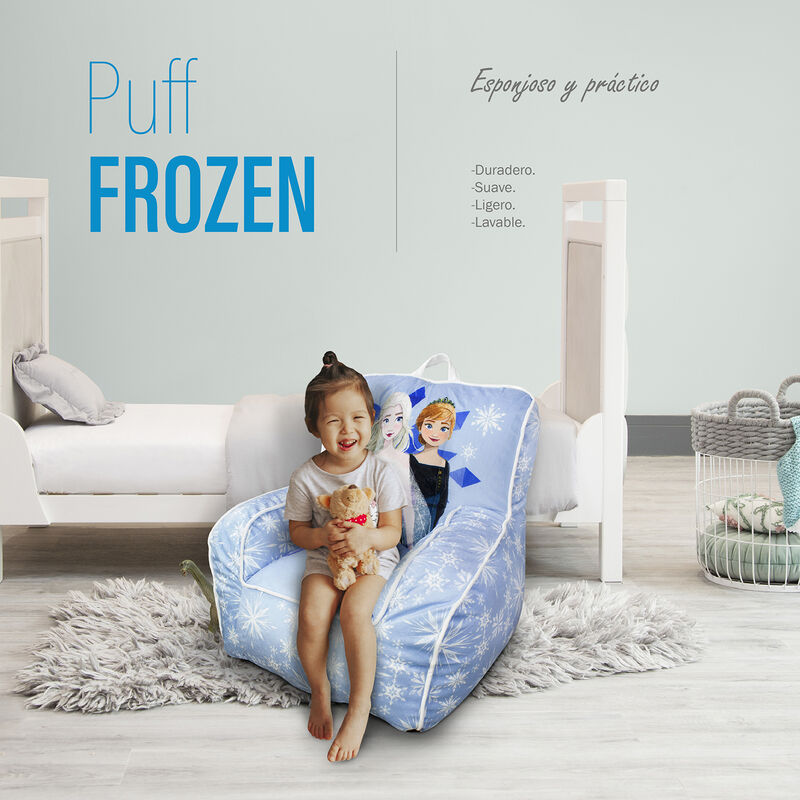 Sill&oacute;n Puff Infantil Frozen image number null