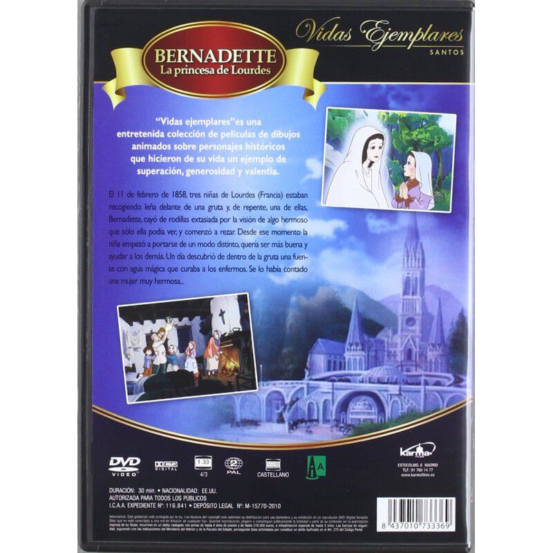 Bernadette: La Princesa De Lourdes [dvd] (2010)... image number null