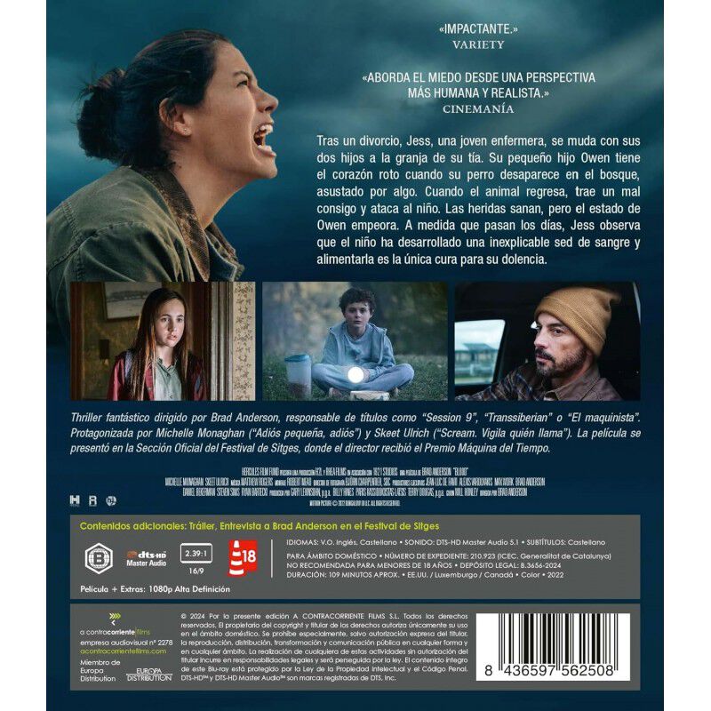 Blood de Brad Anderson [Blu-ray] image number null