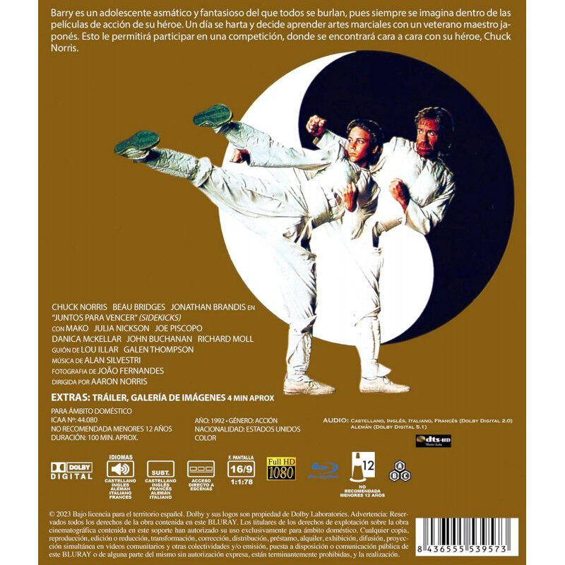 Juntos Para Vencer [blu-ray] (1992) Sidekicks image number null