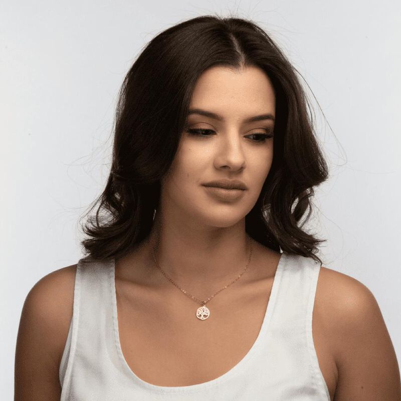 Collar Mujer &Aacute;rbol De Vida, Joyer&iacute;a Acero Inoxi... image number null