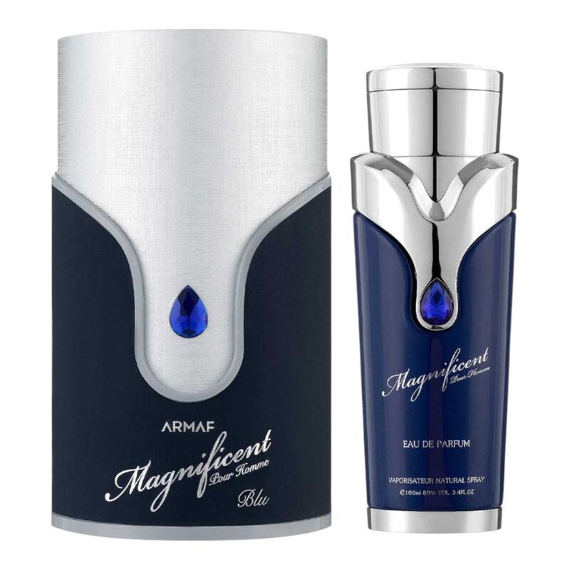Perfume Armaf Magnificent Pour Homme Blu Edp 10... image number null