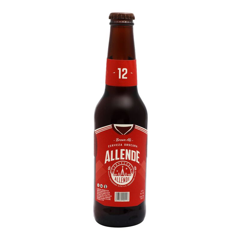 Cerveza Allende Brown Ale Obscura Artesanal - 3... image number null
