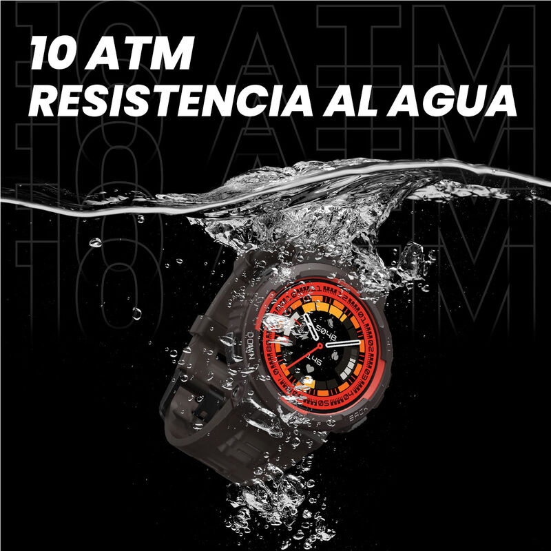 Smartwatch Amazfit Active Edge Lava Black image number null