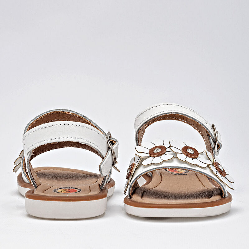 Faby Sandalia para ni&ntilde;a blanco image number null