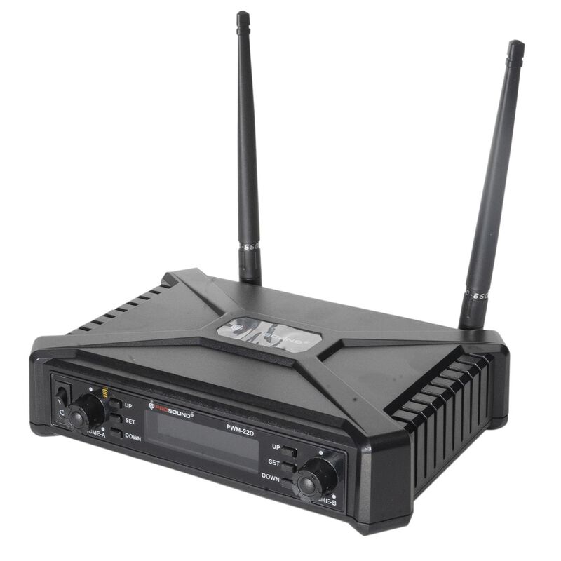 Prosound&reg; Pwm-22d Sistema Inal&aacute;mbrico Doble De ... image number null