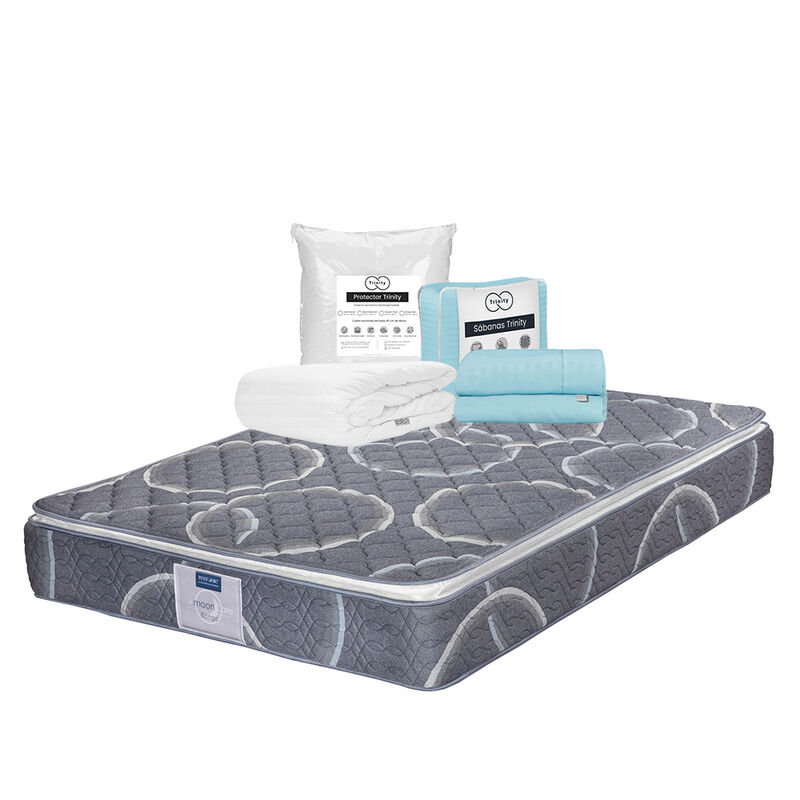 Colch&oacute;n Queen Size Bongo + Protector Trinity + ... image number null