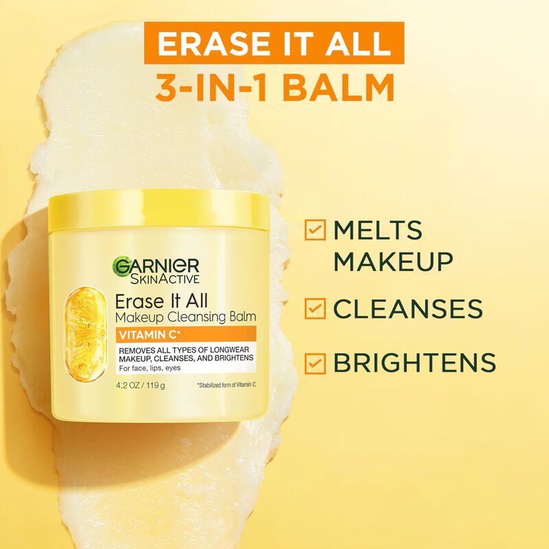 B&aacute;lsamo Limpiador De Maquillaje Garnier Erase I... image number null