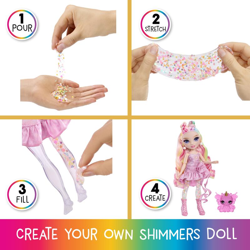 Mu&ntilde;eca De Moda Rainbow High Bella Rosa 28 Cm Co... image number null