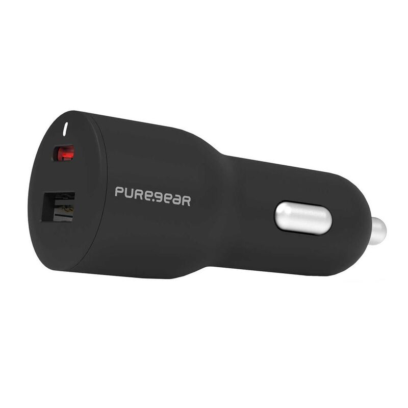 Cargador Auto Plug In PUREGEAR 42W dual USB-C U... image number null