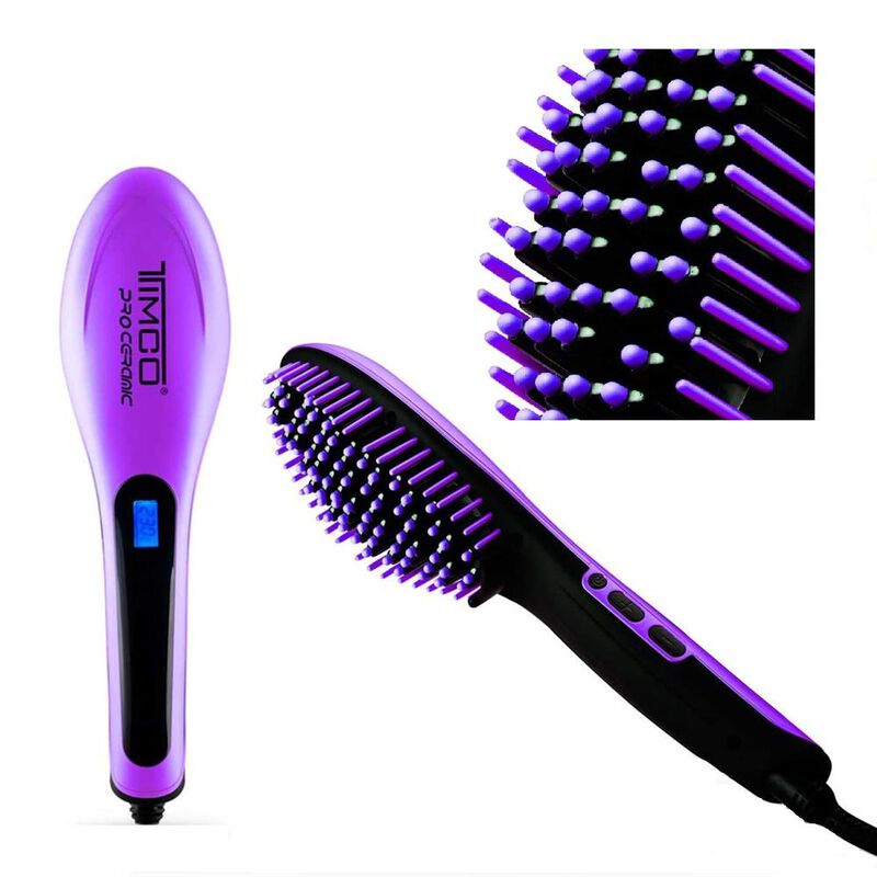 Cepillo Alaciador Ceramica Timco Electrico Cabe... image number null