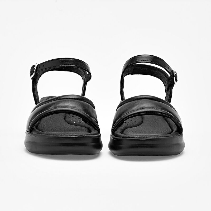 Green Love sandalia plataforma para mujer negro... image number null