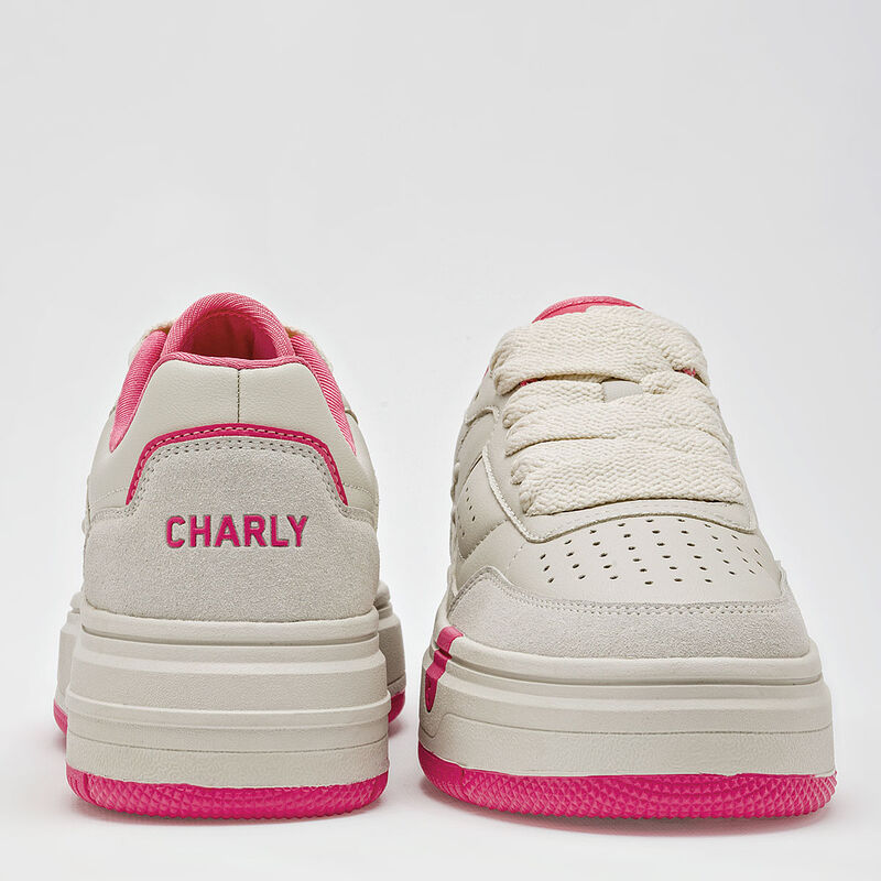 Charly Tenis urbano para mujer beige image number null