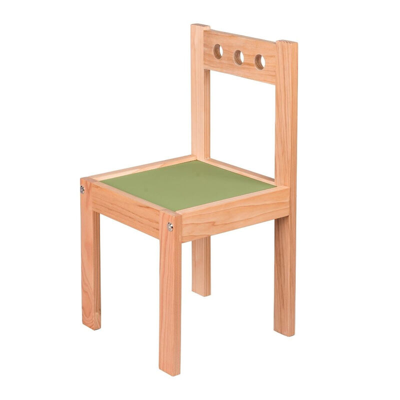 Silla N&oacute;rdica de Madera para Ni&ntilde;os Peque&ntilde;os y N... image number null