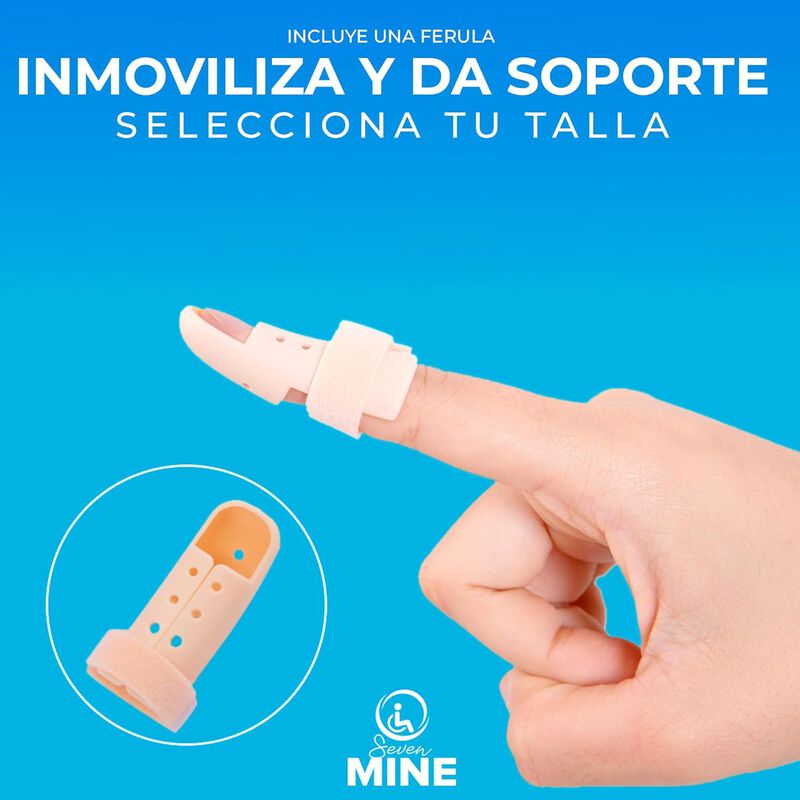 Férula Dedo Stack (1 Pza): Sujeción Firme Con V... image number null
