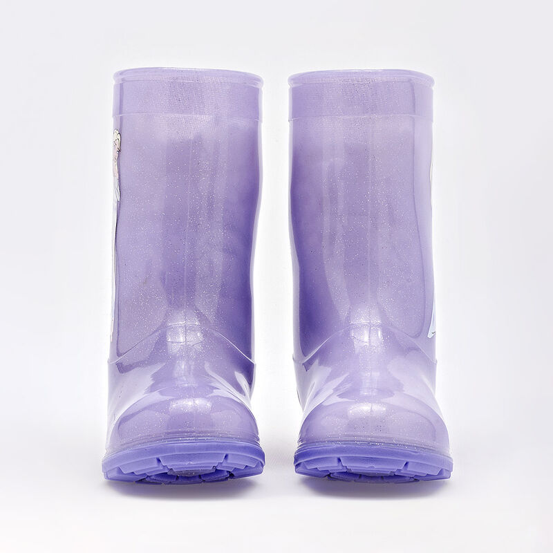 Top moda Bota de lluvia Lila Para Ni&ntilde;a image number null