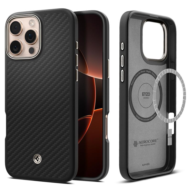 Funda Spigen Enzo Aramid Para Iphone 16 Pro De ... image number null