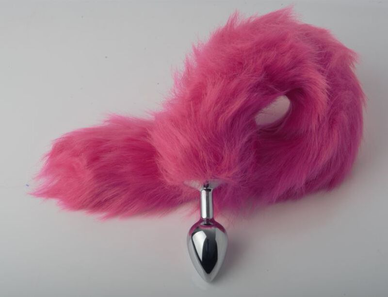 COLITA DE ZORRO ANAL FUCSIA BUTT image number null