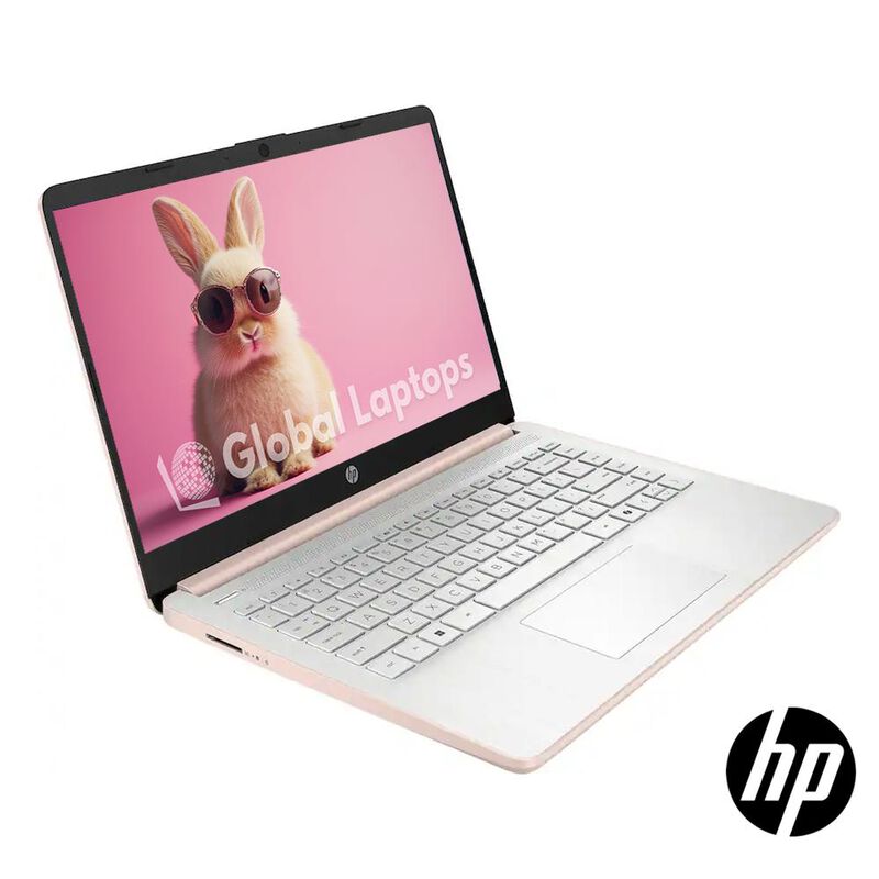 Hp Pink Intel N150 128gb Ufs 4gb Ram 14 Pale Ro... image number null