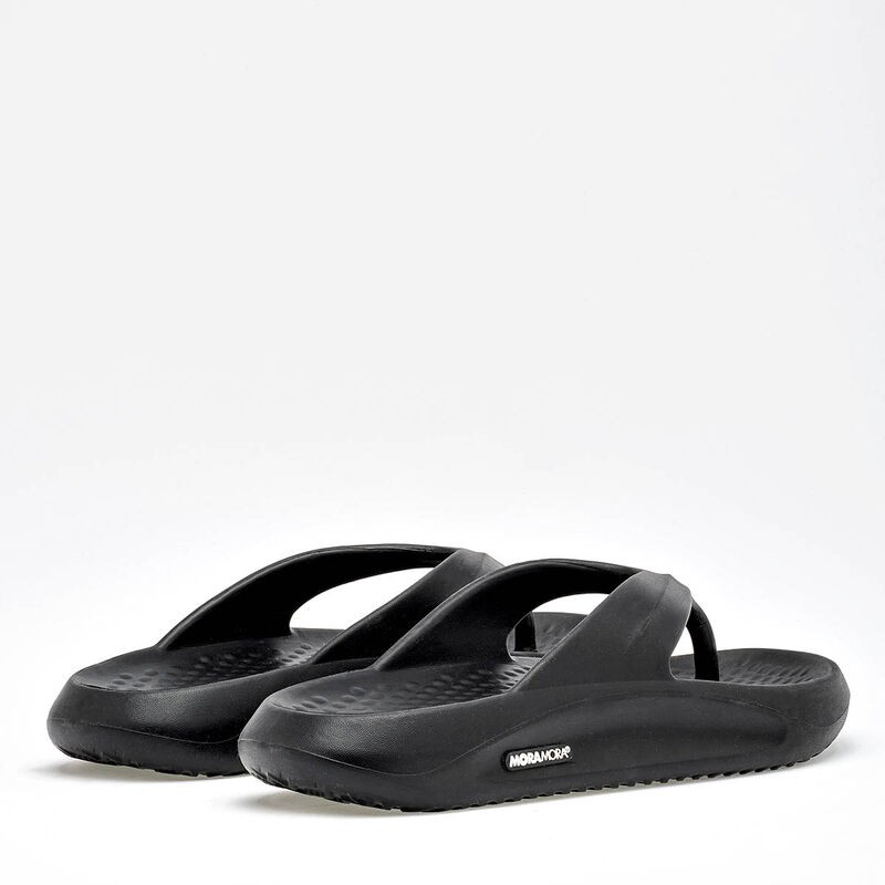 Moramora Sandalia para hombre negro image number null