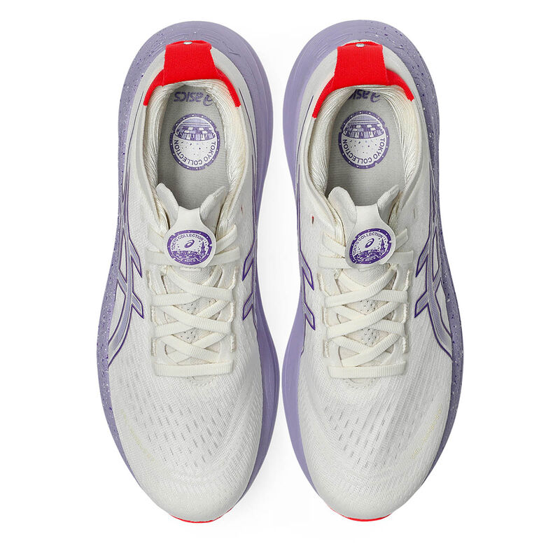 Tenis Mujer Asics GEL-NIMBUS 27 TOKY Bco  Morad... image number null