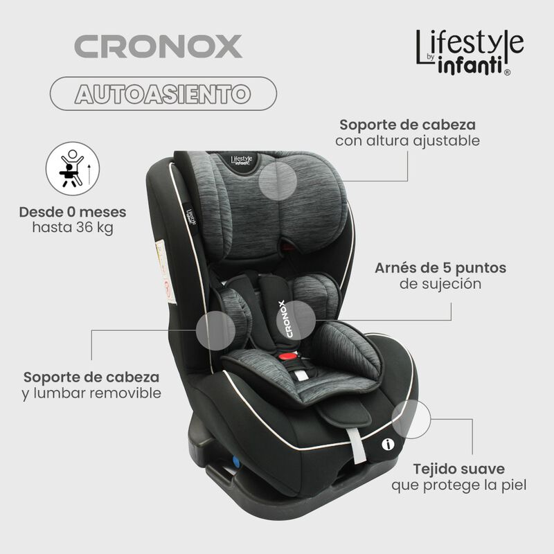 Autoasiento Para Beb&eacute; Cronox image number null