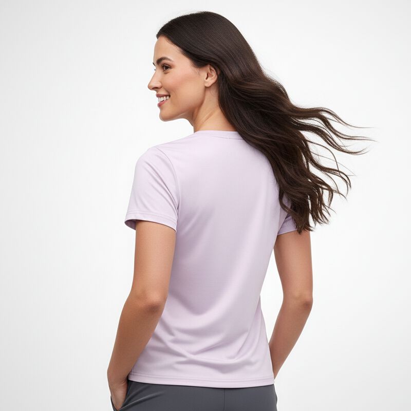Playera Deportiva Wilson Para Mujer Lila Eg image number null