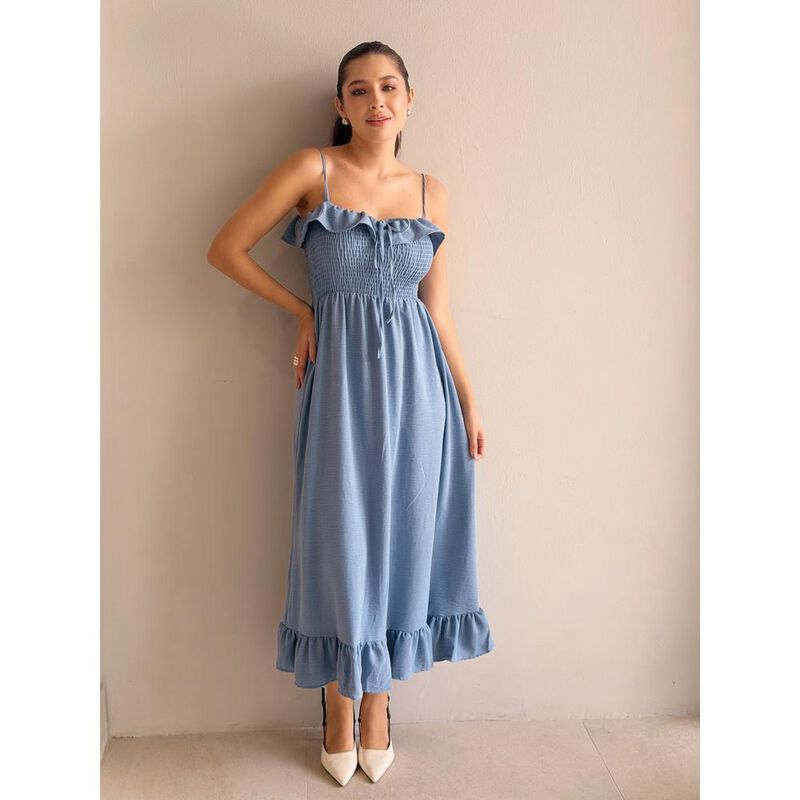 Vestido Tirantes Olanes image number null