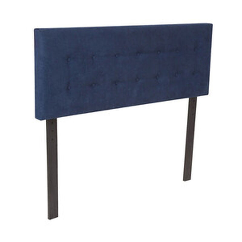 Cabecera King Size Dicasa Bilbao Azul Marino image number null