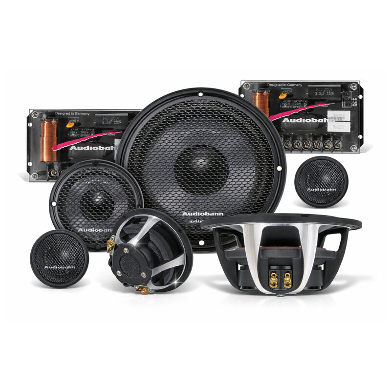 Set De Medios Para Auto 6.5" 3 Vias 740w Audiob... image number null
