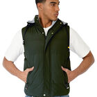 Chaleco Caballero Casual Reversible Con Capucha Desmontable