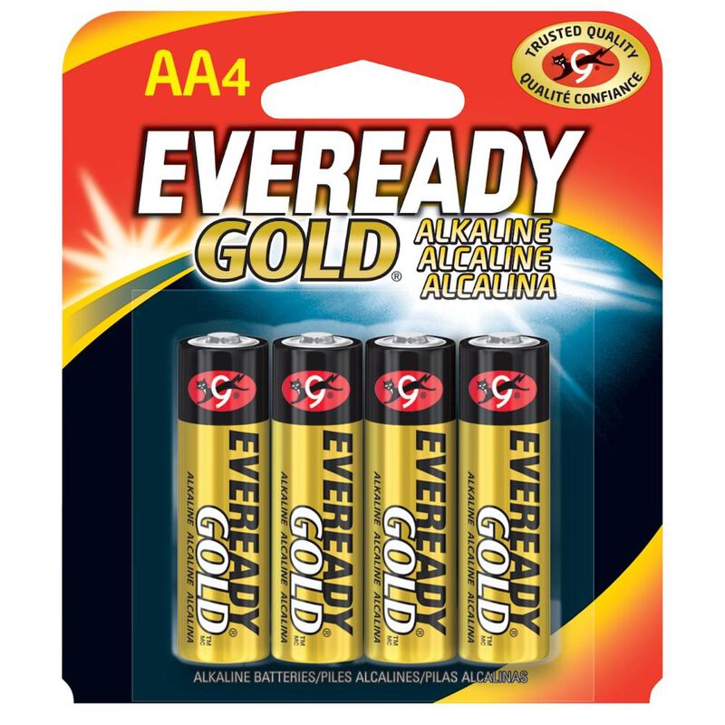 Pila Eveready Gold AA Alcalina Blister 4 Unidad... image number null