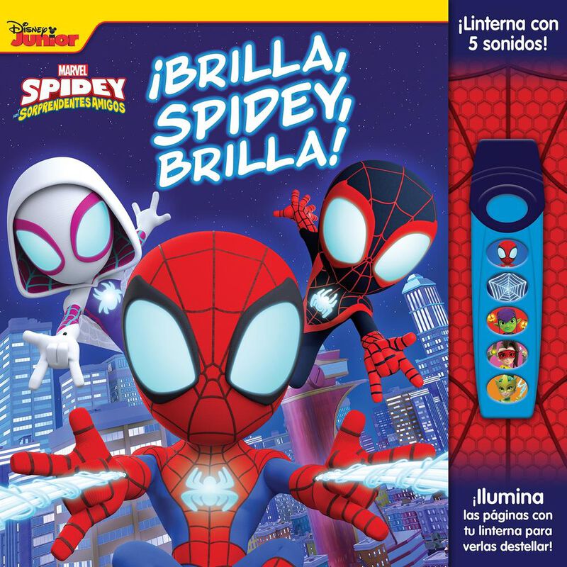 Libro Linterna &iexcl;Brilla Spidey Brilla! Spidey y ... image number null