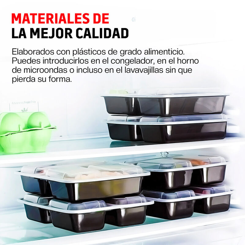 Contenedores para Alimentos Reutilizables Bento... image number null
