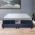 Colchón King Size Spring Air Mónaco+Protector de colchón+Box Dicasa Blu