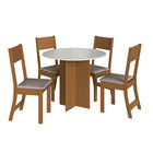 Comedor Redondo 4 Sillas Mesa Redonda Alice Freijo