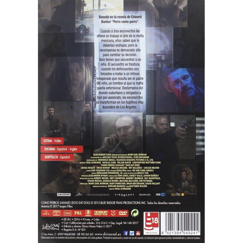 Como perros salvajes [DVD] image number null